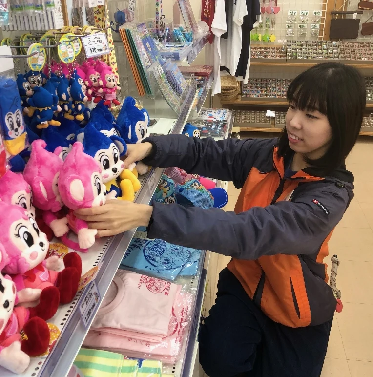ショップでの業務